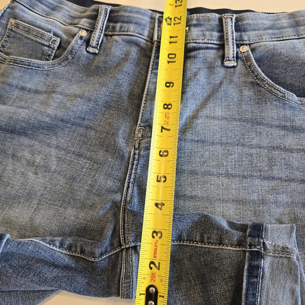 JAG Alex Boyfriend High Rise Casual Denim Jean Shorts Womens 8 - Picture 5 of 13